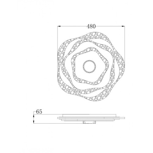 Потолочный светильник ARTE Lamp A1435PL-1WH