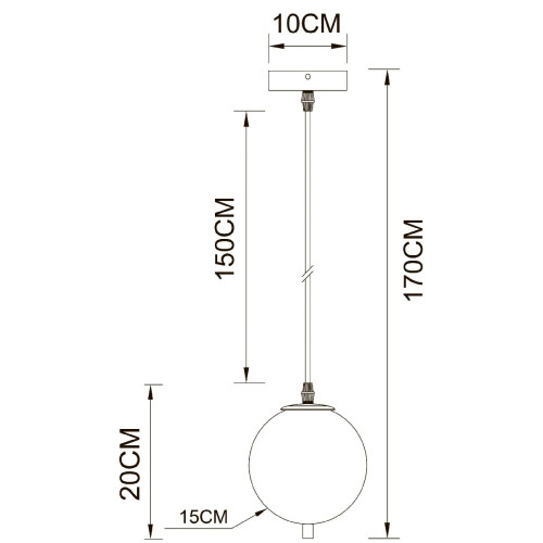 Подвесной светильник Arte Lamp Freddie A2231SP-1PB