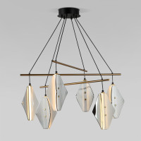 Подвесной светильник Eurosvet Glare 301054 LED латунь a071576