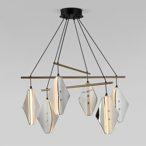 Подвесной светильник Eurosvet Glare 301054 LED латунь a071576 Подвесной светильник Eurosvet Glare 301054 LED латунь a071576