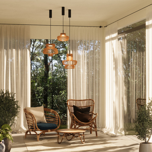 Подвесной светильник Maytoni Namiki MOD465PL-L12BK3