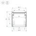 Профиль Arlight LINE-3535-BENT-SIDE-2000 ANOD 055738