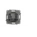 Розетка для TV с экраном (концевая) ELBI Zena Vega 609-011400-273