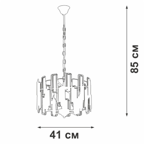 Подвесная люстра Vitaluce V5830-1/5 Подвесная люстра Vitaluce V5830-1/5