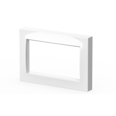 Рамка для двухместной розетки без заземления ELBI Vega 510-015600-908