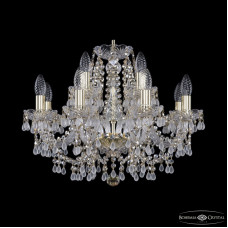 Подвесная люстра Bohemia Ivele Crystal 1410/8+4/195 G V0300 R801