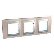 Рамка 3-постовая Schneider Electric Unica Top MGU66.006.096