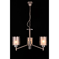 Подвесная люстра Natali Kovaltseva DOUBLE 81049-3C ANTIQUE SILVER