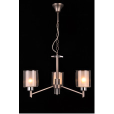 Подвесная люстра Natali Kovaltseva DOUBLE 81049-3C ANTIQUE SILVER