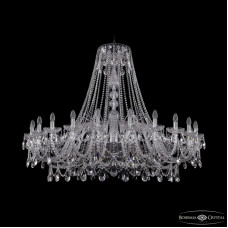 Подвесная люстра Bohemia Ivele Crystal 1411/24/530 Ni