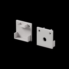 Комплект заглушек для профиля 2020 2шт Maytoni Led Strip ALM-2020B-EC 642077