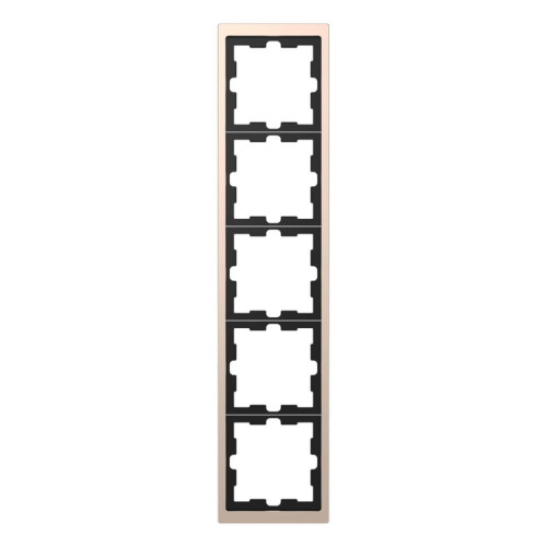 Рамка 5-постовая Schneider Electric Merten D-Life MTN4050-6551