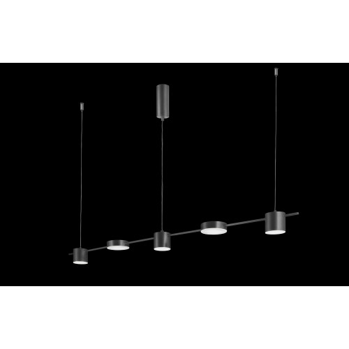 Подвесной светильник Crystal Lux Tristan TRISTAN SP5 L1200 BLACK