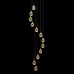 Каскадная люстра Delight Collection Stilla MD24001004-12A gold/clear