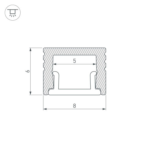 Профиль Arlight SL-MINI 030522