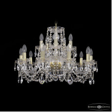 Подвесная люстра Bohemia Ivele Crystal 1402/10+5/240 G