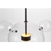 Подвесной светодиодный светильник Lumina Deco Neroni LDP 6016-3+1 BK