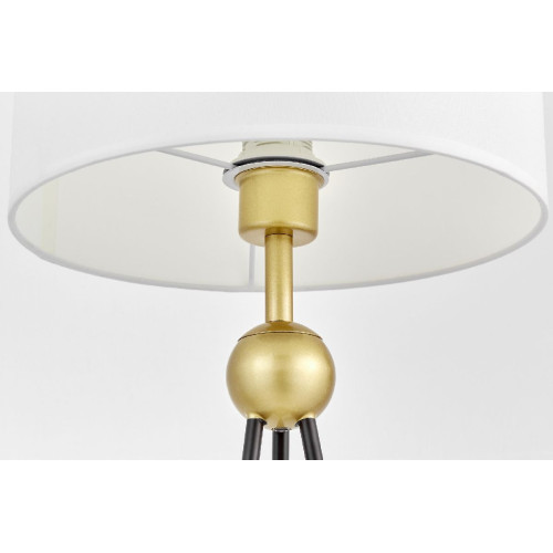 Настольная лампа Lumina Deco Belforte LDT 5527 GD+WT