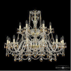 Подвесная люстра Bohemia Ivele Crystal 1411/12+6/360/2d G K721