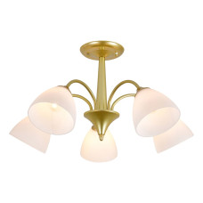 Люстра на штанге Escada Ilex 150003/5R Gold ES0000033 Люстра на штанге Escada Ilex 150003/5R Gold ES0000033