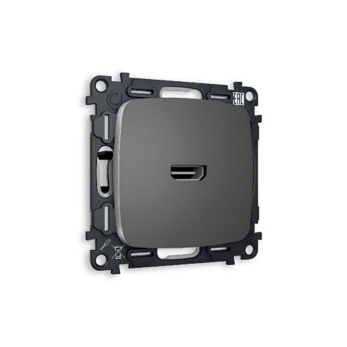 Комплект механизма розетки HDMI 2.0 40V/500mA 2.0GHz 5-18Gbit/s Ambrella Volt Omega MO664010