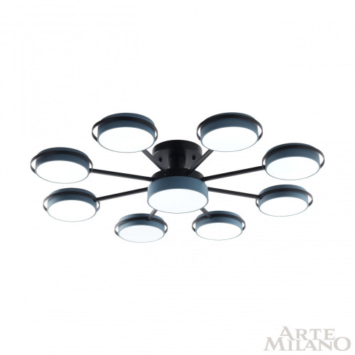 Потолочная люстра Arte Milano Ferrara 250406/8+1 Gr
