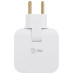 Разветвитель электрический Эра SPF-2-FL-USBC поворотный на 2 розетки + 2USB A+C 10А белый Б0069090