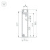 Профиль Arlight PLINTUS-H55-2000 BLACK 045442