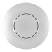Выключатель круглый одноклавишный с рамкой Arte Milano SET08-1-30-1 silver