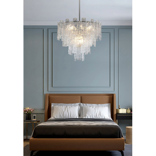 Подвесная люстра Delight Collection 5116-H640 L10 chrome
