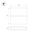 Уличный настенный светильник Arlight SP-FLAT-S135x90-2x3W Day4000-MIX (Черный, 75 deg, 230V) (IP65 Металл) 060679