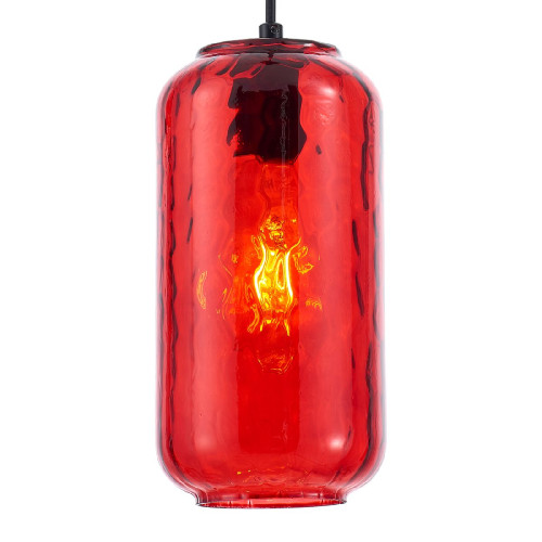 Подвесной светильник Escada Rise 10177/1S Black/Red Подвесной светильник Escada Rise 10177/1S Black/Red