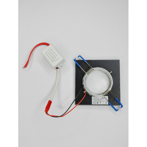 Встраиваемый светильник Elvan TCH-8270/3W-MR16-5.3-Bk