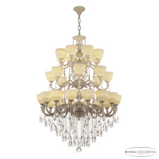 Подвесная люстра Bohemia Ivele Crystal AL78101/16+8+8/300/3d B WMN P1 U Wave