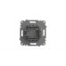 Выключатель двухклавишный с подсветкой ELBI Zena Vega 609-011000-203