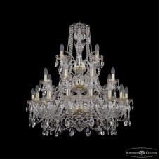 Подвесная люстра Bohemia Ivele Crystal 1411/16+8+4/300/3d G