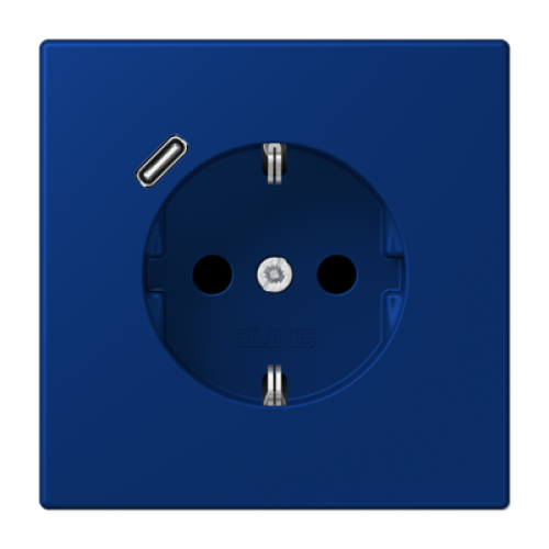 Розетка 2K+З USB Typ C Jung LC1520-18C261