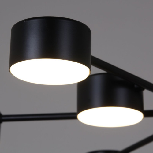 Люстра на штанге Reluce 03738-0.3-09 BK GX53