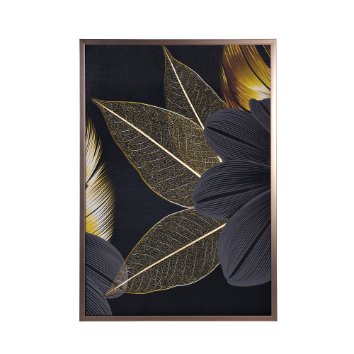 Холст Золотые листья Garda Decor 89VOR-GOLDEN LEAVES-3