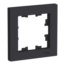 Рамка 1-ая Systeme Electric AtlasDesign Карбон ATN001001
