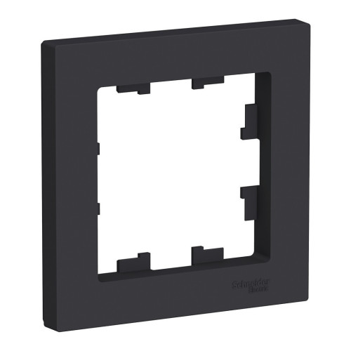 Рамка 1-ая Systeme Electric AtlasDesign Карбон ATN001001