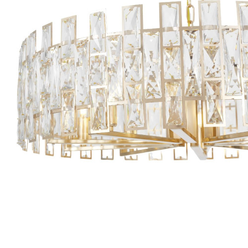 Подвесная люстра Lumina Deco Florina LDP 7041-800 F.GD