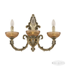 Бра Bohemia Ivele Crystal Florence 7109B15/3/210 GB P Amber/M-1G