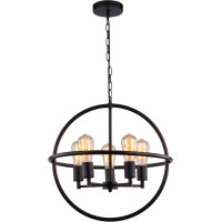 Подвесная люстра Toplight Alayna TL1188H-05BK