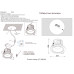 Встраиваемый светильник Crystal Lux CLT 005C98 WH