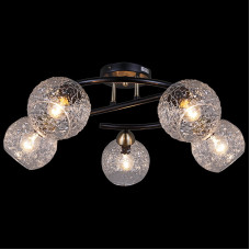 Люстра на штанге Illumico IL0296-5CSQ-79 BK AB