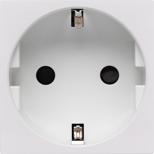 Розетка 2К+З винт.с/ш 90 Legrand/Daccord Белый 4521047