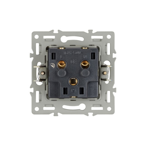 Механизм розетки влагозащищённый Arlight SCT-MCP-PL-WH (250V, 16A) 043745