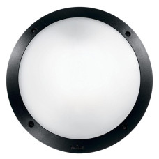Уличный настенный светильник Ideal Lux Lucia-1 AP1 Nero 096674