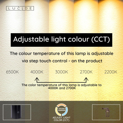 Уличный настенный светильник Lucide Wells 33809/05/97